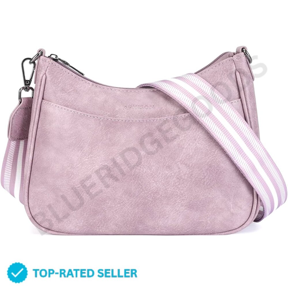 Brand New APHISON Crossbody Adjustable Strap Purple